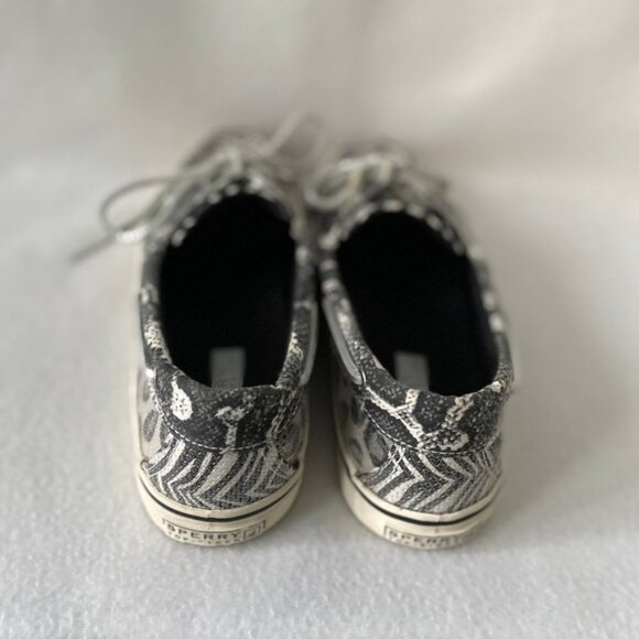 Sperry Top-Sider Size 9M Zebra Print Boat Shoes - Picture 13 of 16